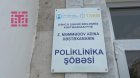 Gəncədə həkimlə mübahisə edən şəxs poliklinikanı yandırmağa çalışdı - VİDEO
