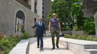 Prezident Şuşanın Qarabağ küçəsində - FOTO