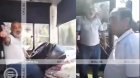 Sumqayıtda avtobus sürücüsü ilə sərnişin arasında mübahisə - VİDEO