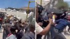 Sakinlər zəlzələ qurbanlarına yardımı gecikdirən merə hücum çəkdilər &ndash; ANBAAN VİDEO