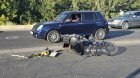 Naxçıvanda avtomobil iki motosikletlə toqquşdu - FOTO