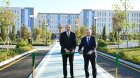 Prezidentlər Nizami Gəncəvi adına Universitetin açılışında - FOTO
