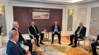 İlham Əliyevlə Paşinyanın görüşü başa çatdı &ndash; VİDEO