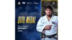 Daha bir cüdoçumuz Avropa çempionu oldu