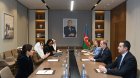 Ceyhun Bayramov DCO rəhbəri ilə görüşdü: Süni intellekt və rəqəmsal iqtisadiyyat müzakirə olundu - FOTO