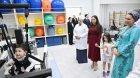 Leyla Əliyeva Arkadağda Uşaq Sağlamlığı və Reabilitasiya Mərkəzinin fəaliyyəti ilə tanış olub - FOTO