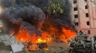 Rusiya Slavyansk şəhərini vurdu, xəsarət alanlar var - VİDEO