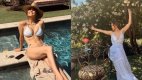 56 yaşlı Cey Lo ağ bikinidə od püskürdü - FOTO