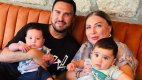 Nadir Qafarzadə xanımı və nəvələri ilə - FOTO