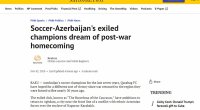 “National Post”  qəzeti “Qarabağ” FK-nın Ağdama qayıtmaq arzusundan yazdı