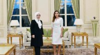Birinci vitse-prezident Türkiyənin birinci xanımı ilə görüşündən paylaşım etdi