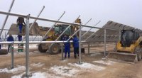 Naxçıvanda daha bir Günəş Elektrik Stansiyası tikilir - FOTO