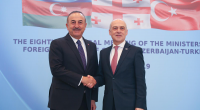 Çavuşoğlu Zalkaliani ilə Qarabağı müzakirə etdi