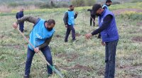 “Yaşıl Marafon” çərçivəsində Cəbrayıl və Qubadlı rayonlarında ağacəkmə aksiyası keçirilib - FOTO