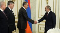 Sergey Lavrov İrəvanda Paşinyanla görüşdü 