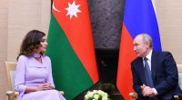 Vladimir Putin Mehriban Əliyevanı təbrik etdi