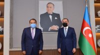 Ceyhun Bayramov Türk Şurasının Baş katibi ilə görüşdü