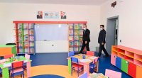 Emin Əmrullayev Gəncədə Gimnaziya açılışında - FOTO 