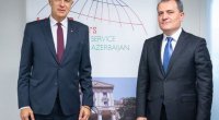 Ceyhun Bayramov Slovakiyalı həmkarı ilə görüşdü