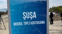 Şuşadakı modul tipli xəstəxanada hansı xidmətlər göstəriləcək? - FOTO 