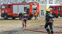 Qusarda 40 yaşlı kişi yanaraq öldü