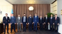 Fərid Qayıbov Dünya Etnosport Konfederasiyasının nümayəndələrini qəbul etdi - FOTO 