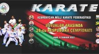 Karate üzrə böyüklər arasında respublika çempionatı start götürdü