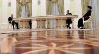 Putin Rəisinin şərəfinə qaravul dəstəsi düzmədi - VİDEO