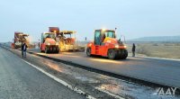 Bakı-Quba yeni avtomobil yolunun tikintisindən GÖRÜNTÜLƏR – FOTO/VİDEO