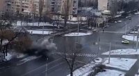 Xarkovun mərkəzi raketlə vuruldu – ANBAAN GÖRÜNTÜ 