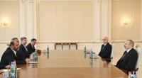 İlham Əliyev iranlı naziri qəbul etdi - FOTO