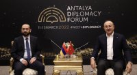 Çavuşoğlu Antalyada Mirzoyanla görüşdü - FOTO/VİDEO