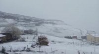 Qubaya güclü qar yağır - Temperatur -2 dərəcəyə enib / VİDEO