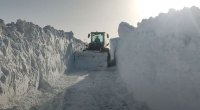 Tonlarla qarı təmizləyib hərbçilərimizə yol açdılar - VİDEO