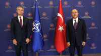 Çavuşoğlu NATO-nun baş katibi ilə danışdı