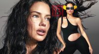 Hamilə Adriana Lima məşhur nəşrin ÜZ QABIĞINDA - FOTO