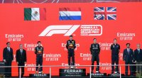 Formula 1 Azərbaycan Qran-Prisinin qalibləri mükafatlandırıldı - FOTO