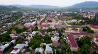 Azərbaycan qeydiyyat nişanlı maşın Xankəndi küçələrində - FOTOFAKT  