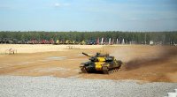 “Tank biatlonu”: Azərbaycan tankçıları ilk yarışa başladı - FOTO/VİDEO