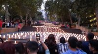 Bakının mərkəzində 2100 şam yandırılıdı - MARAQLI FESTİVAL/VİDEO