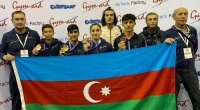 Gimnastlarımız Böyük Britaniya çempionatında 4 medal qazanıblar