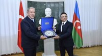 Mədət Quliyev Hulusi Akarı medalla təltif etdi - FOTO 