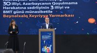 XİN-nin təşkilatçılığı ilə Beynəlxalq Xeyriyyə Yarmarkası keçirilib - FOTO 