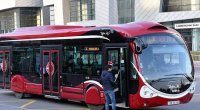 Bakıda 158 marşrut avtobusu GECİKİR