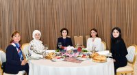 Mehriban Əliyeva Səmərqənddə təşkil olunan naharda iştirak edib - FOTO