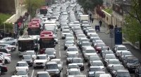 Bakıda nəqliyyatın hərəkətində sıxlıq yaranıb - SİYAHI