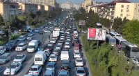 Paytaxtda tıxac olan YOLLAR - SİYAHI