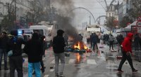 Belçikanın məğlubiyyətindən sonra Brüsseldə iğtişaş oldu - VİDEO