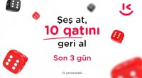 “Kontakt”da şeş atıb 10 qat qazanmaq üçün son şans – CƏMİ 3 GÜN QALDI