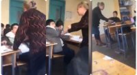 Orta məktəbdə daha bir RƏZALƏT: Müəllim şagirdləri döyüb təhqir etdi - VİDEO